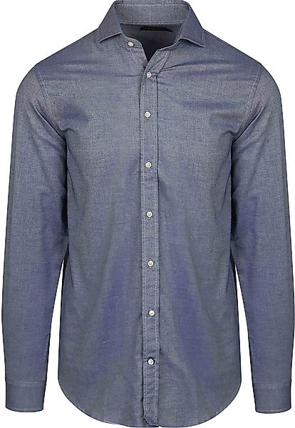 Steppin' Out Hemd Twill Blau  - Größe XXL günstig online kaufen