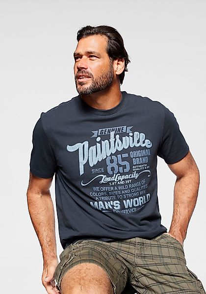 Man's World T-Shirt Kurzarm, mit stylischem günstig online kaufen