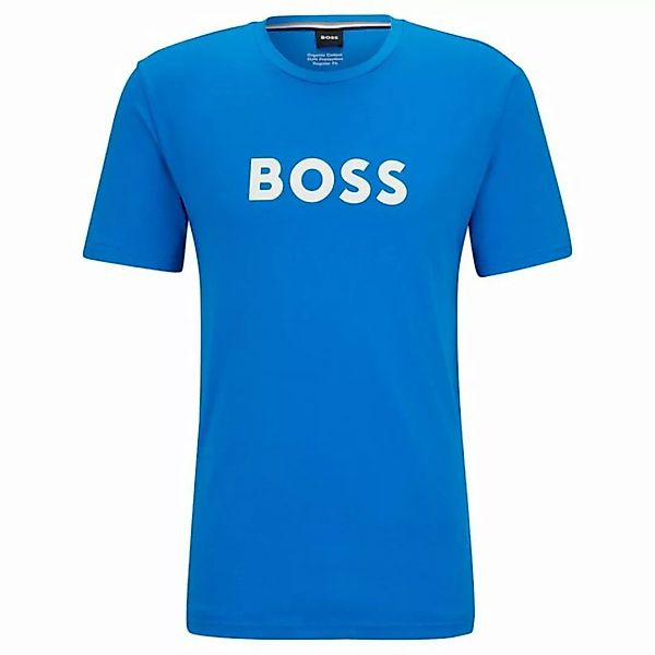 BOSS T-Shirt T-Shirt RN mit großem Markenprint auf der Brust günstig online kaufen