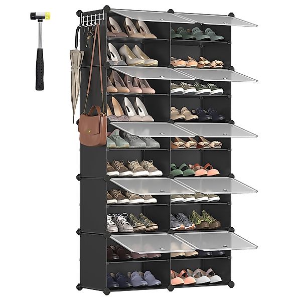 SONGMICS Schuhregal Schuhschrank, 4/6/8/10/12 Fächern mit günstig online kaufen
