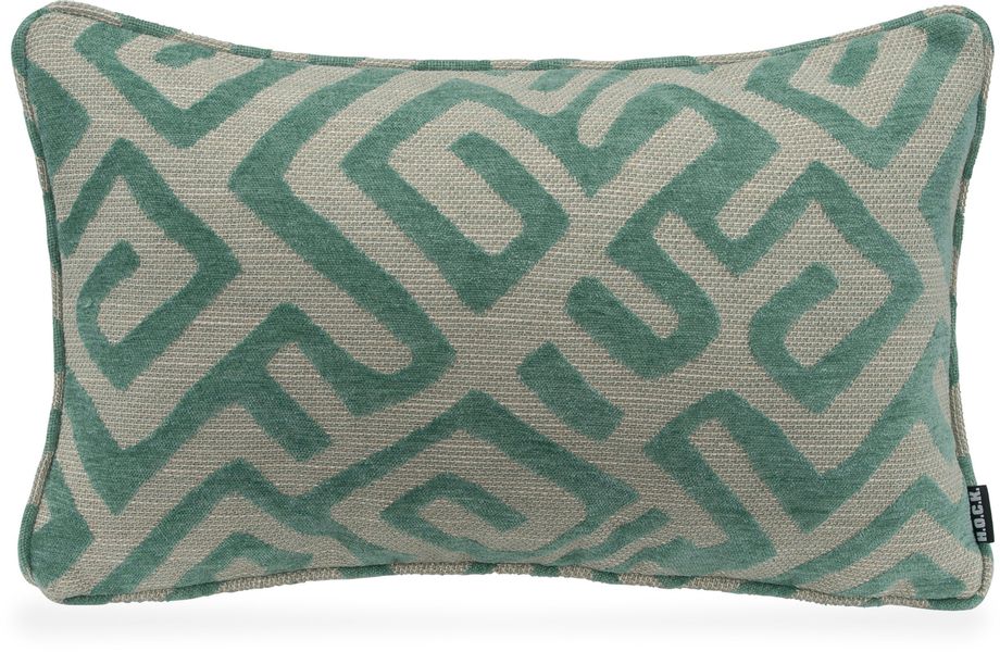 H.O.C.K. Dekokissen "Naira" mit geometrischem Muster, Kissenhülle mit Füllu günstig online kaufen