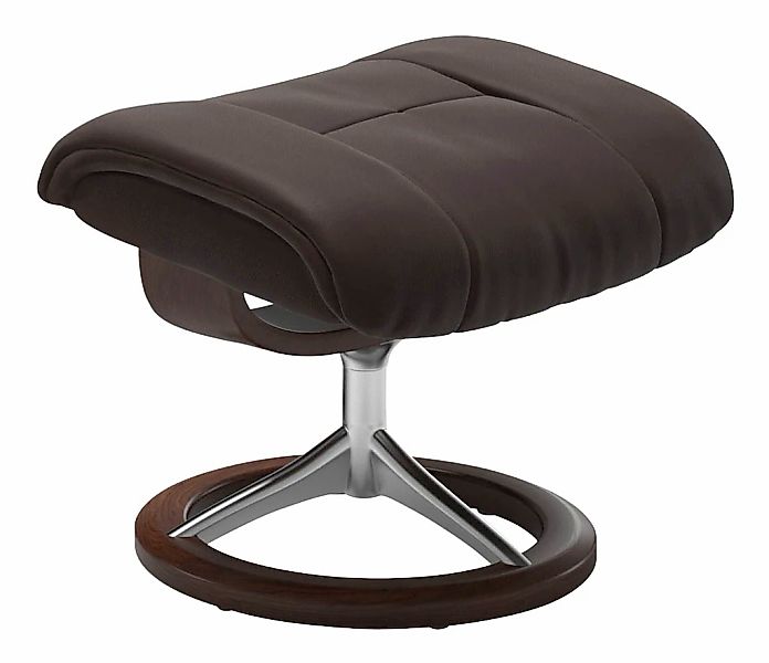 Stressless Fußhocker "Mayfair" mit Signature Base, Gestell Braun günstig online kaufen