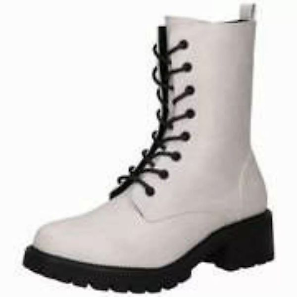 Charmosa Schnür Boots Damen weiß günstig online kaufen