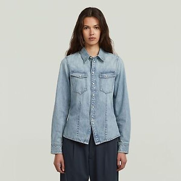 G-Star Raw  Blusen D27925-D539 KICK SLIM-H466 SUN FADED PAFICIC BLUE günstig online kaufen