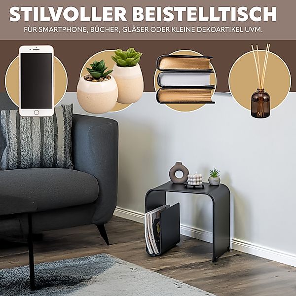eluno Beistelltisch 2in1 aus Acryl mit günstig online kaufen