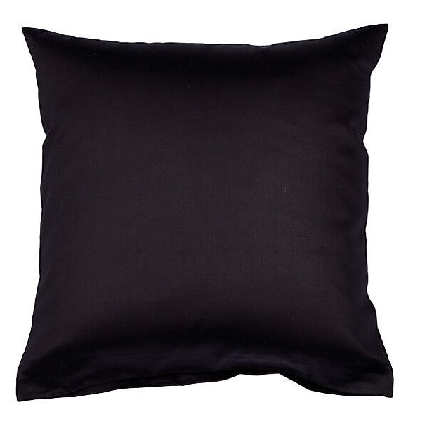 Janine Janine Mako-Satin Bettwäsche Colors 31001 schwarz Größe:  40x40 cm günstig online kaufen