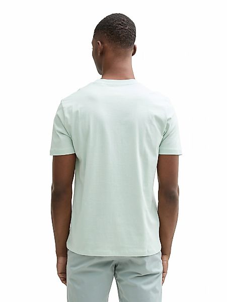 TOM TAILOR Denim T-Shirt mit verschiedenen günstig online kaufen