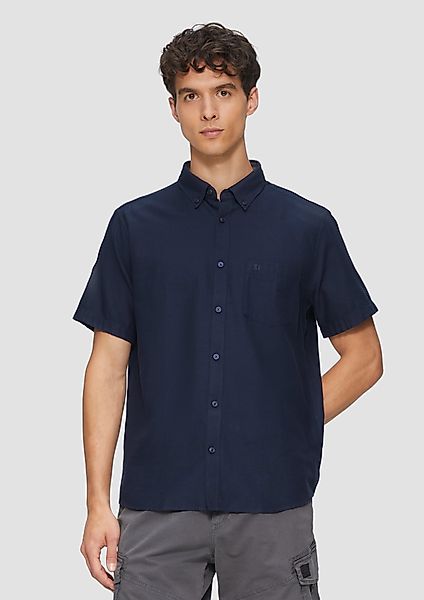 s.Oliver Kurzarmhemd Regular Fit: Kurzarm-Hemd aus günstig online kaufen