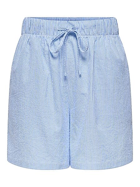 ONLY Shorts Gestreifte Shorts mit Kordelzug günstig online kaufen