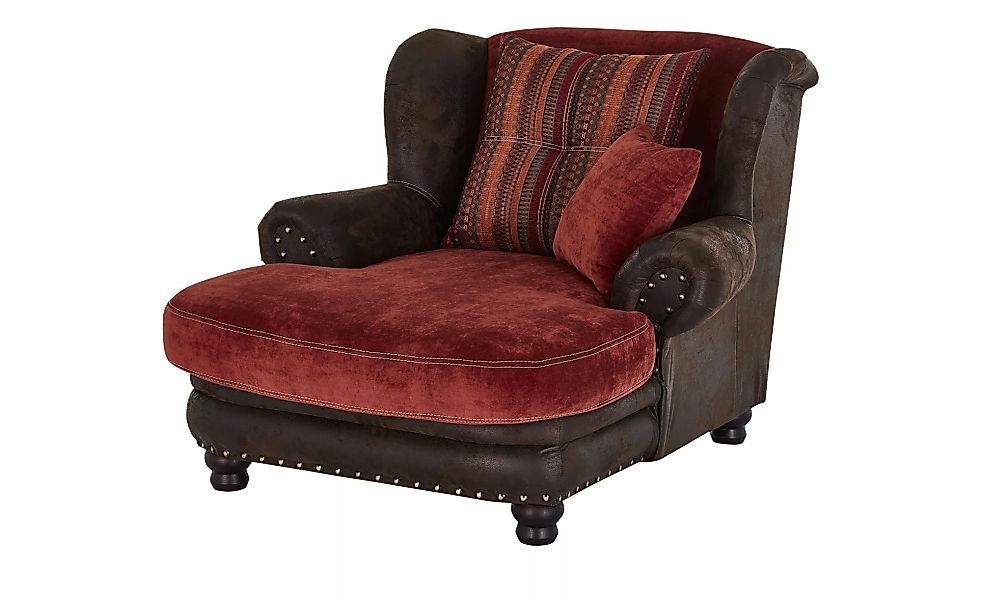 Mega Ohrensessel - rot - 125 cm - 100 cm - 140 cm - Polstermöbel > Sessel > günstig online kaufen