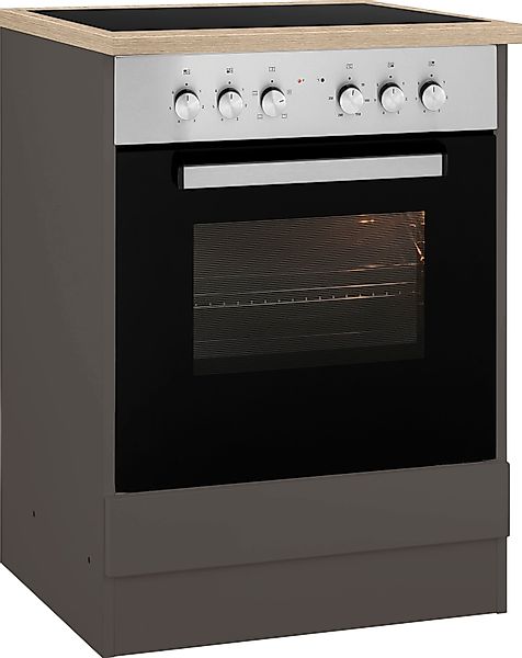KOCHSTATION Herdumbauschrank "KS-Virginia", 85 cm hoch, 60 cm breit, Nische günstig online kaufen