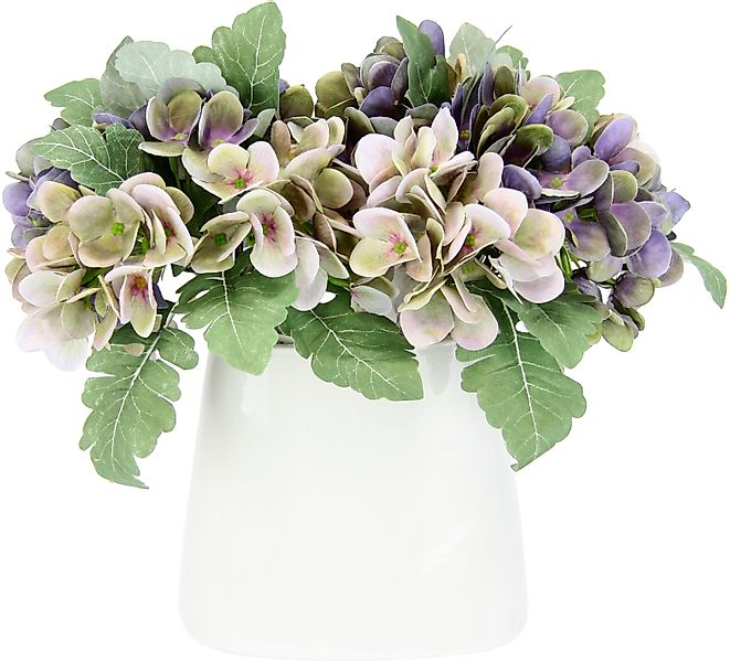 Kunstblume Hortensienbusch, I.GE.A., Höhe 30 cm, günstig online kaufen