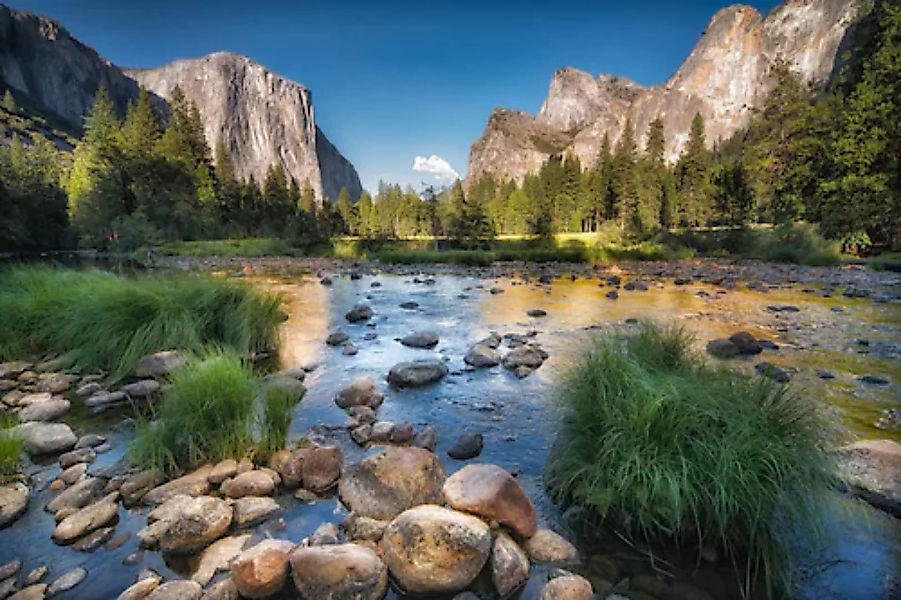 Papermoon Fototapete »Yosemite Rive Reflexion« günstig online kaufen