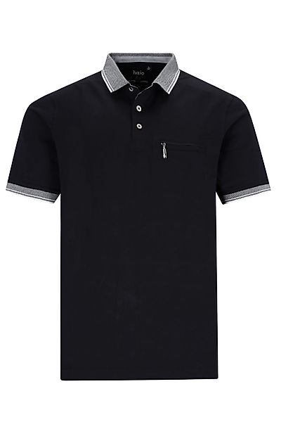 Hajo Poloshirt Piqué-Poloshirt mit Kontrastdetails günstig online kaufen