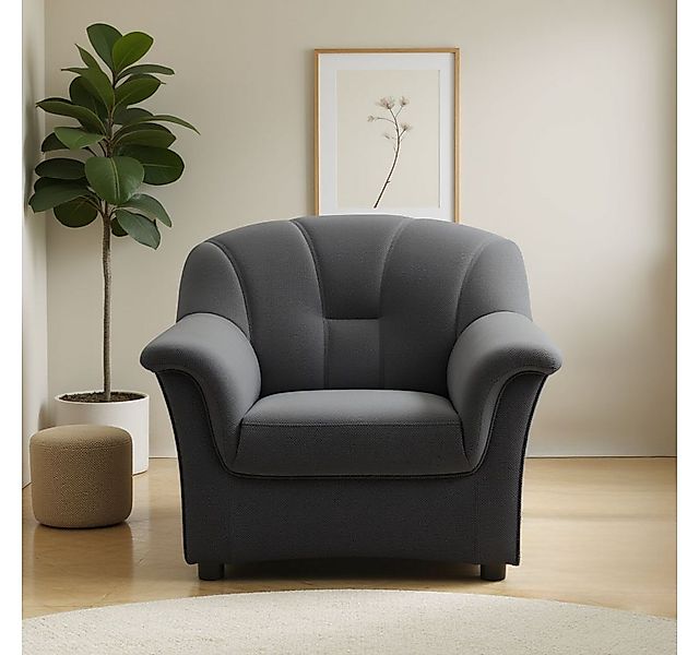 DOMO collection Sessel Flores, wahlweise mit Federkern (nicht bei Microfase günstig online kaufen