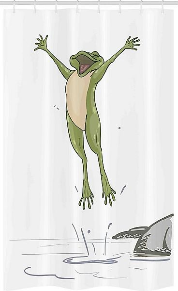 Abakuhaus Duschvorhang Badezimmer Deko Set aus Stoff mit Haken Breite 120 c günstig online kaufen