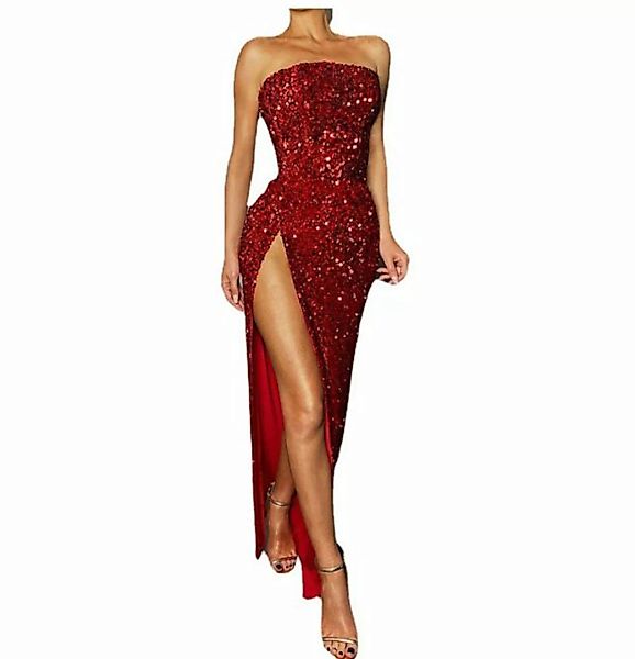 AFAZ New Trading UG Abendkleid Damen Sommer Neckholder Kleid Bankett Sexy L günstig online kaufen