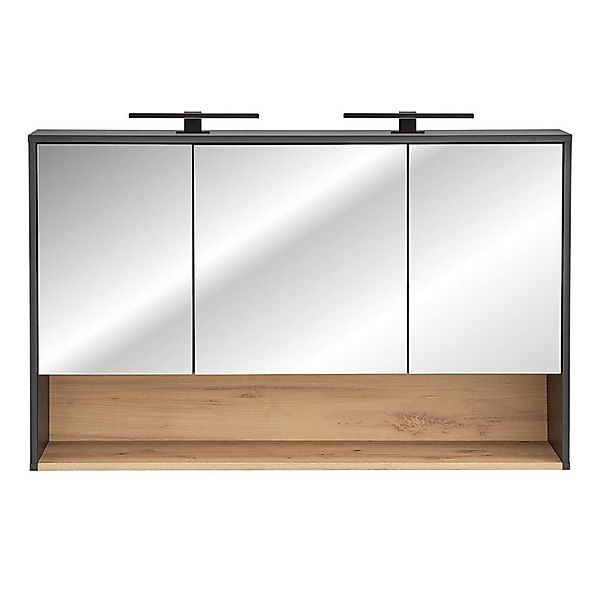 Lomadox Spiegelschrank BOLOGNA-56 Artisan Eiche Nb. günstig online kaufen
