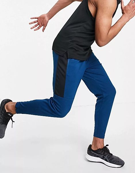 Lyle & Scott – Sport – Jogginghose im Blockfarbendesign-Blau günstig online kaufen