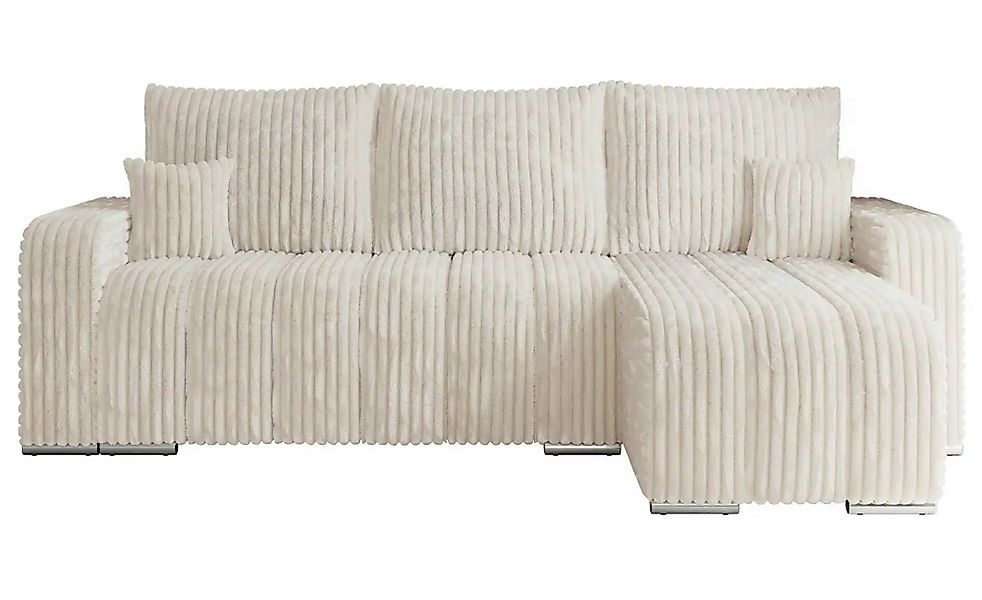 Ecksofa mit Schlaffunktion Kirasso ¦ beige ¦ Maße (cm): B: 245 H: 86 Polste günstig online kaufen