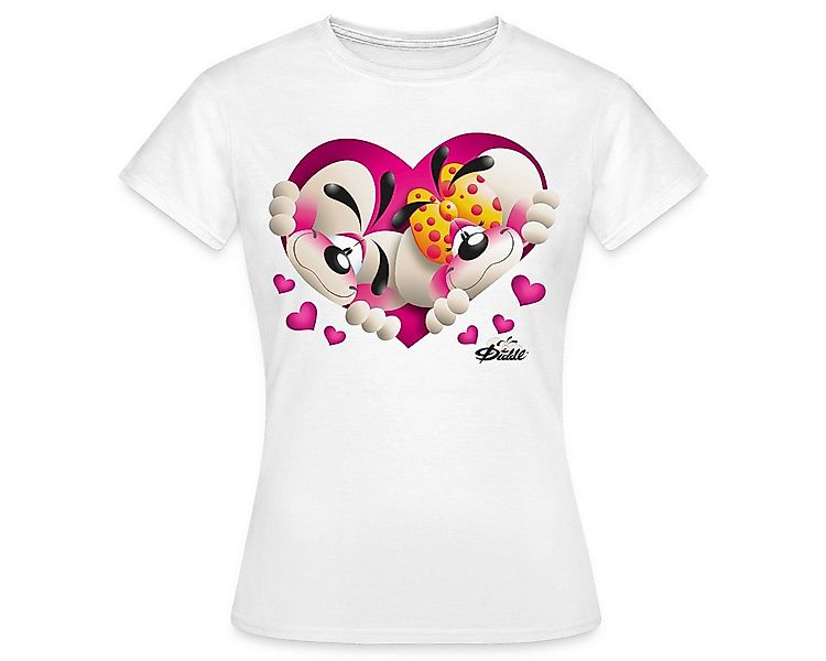 Spreadshirt T-Shirt Diddl Und Diddlina Verliebt Frauen T-Shirt (1-tlg) günstig online kaufen