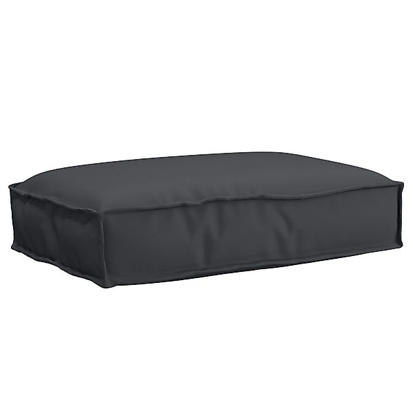 vidaXL Sitzauflage Pallet-Kissen für Sitz Schwarz günstig online kaufen