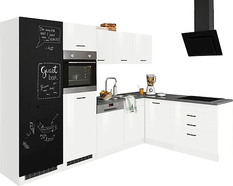 KOCHSTATION Winkelküche "KS-Trier", mit E-Geräten, Stellbreite 290/190 cm günstig online kaufen