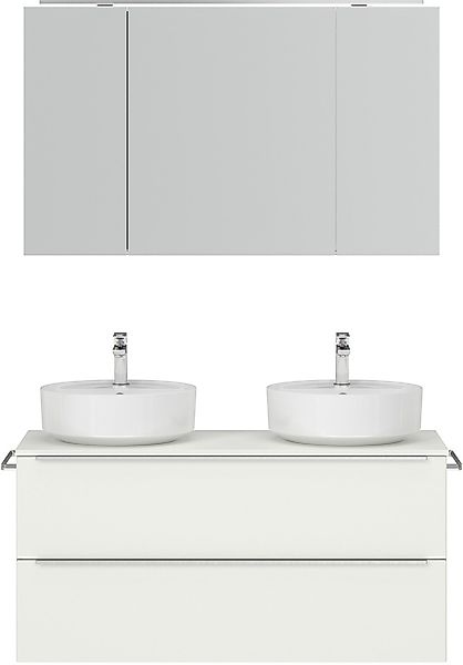 nobilia® Badmöbel-Set »Alvene«, (2 St., vormontiert, mit Soft-Close), inkl. günstig online kaufen