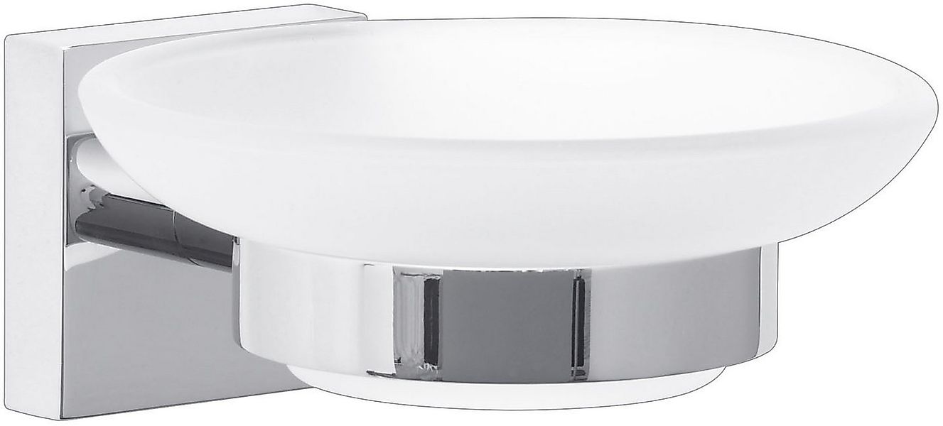 tesa Seifenspender 1x tesa ekkro Seifenschale, (Packung, EKKRO), chrom-weiß günstig online kaufen