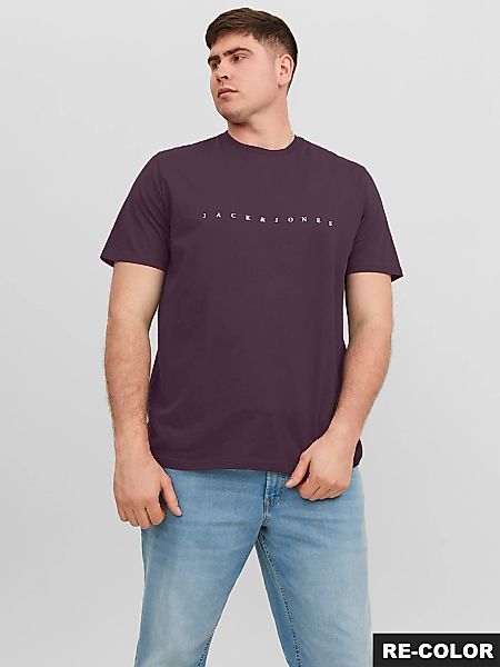Jack & Jones PlusSize Rundhalsshirt "JJESTAR JJ TEE SS NOOS PLS", mit Logo günstig online kaufen