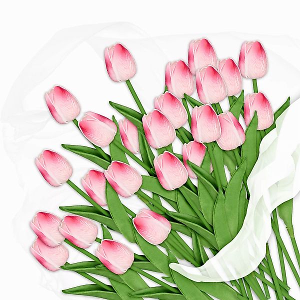 Kunstblume Künstliche Tulpen im 24er Set günstig online kaufen