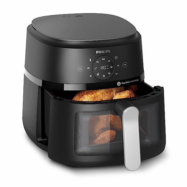 Philips Heißluftfritteuse "Airfryer 2000 NA231/00, mit 6.2L, Sichtfenster" günstig online kaufen