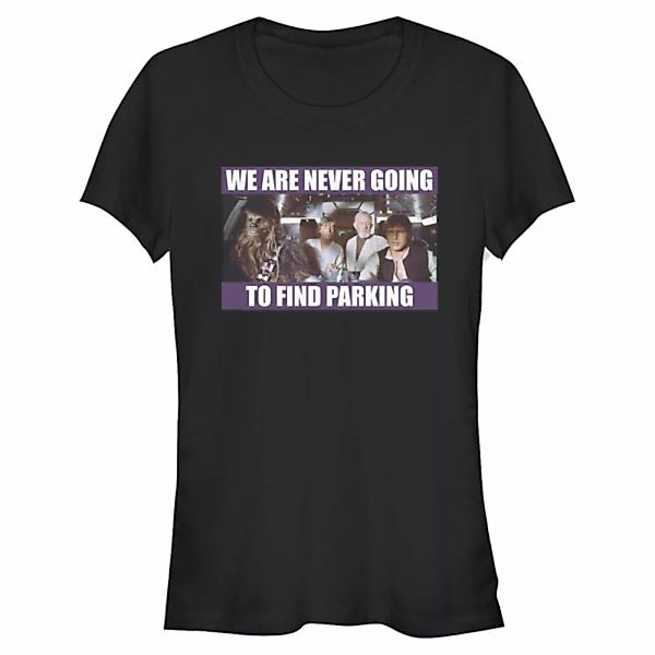 Star Wars - Gruppe Never Going To Find Parking - Frauen T-Shirt günstig online kaufen