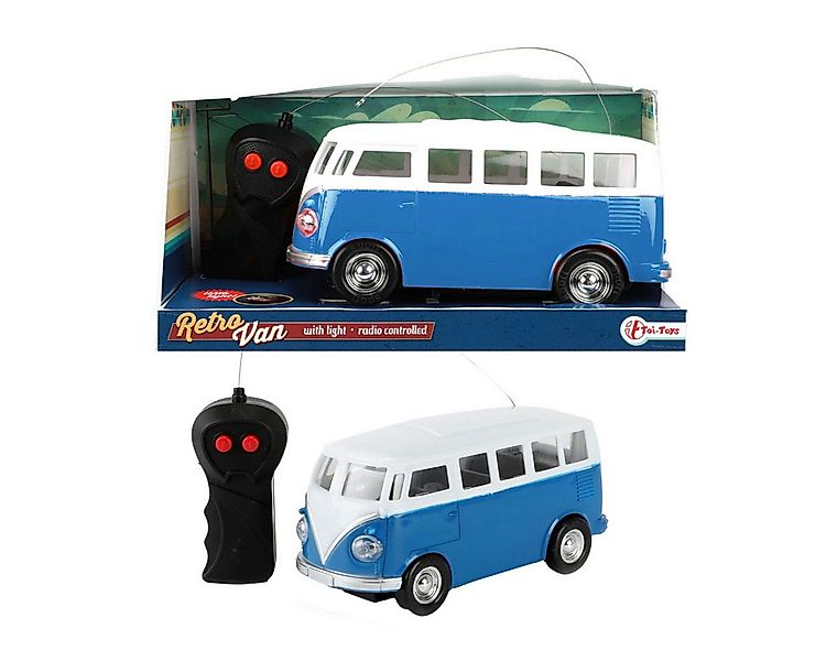 Toi-Toys Spielzeug-Auto Ferngesteuerter Retro Bus RC mit Licht günstig online kaufen