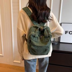 LuxusKollektion Cityrucksack Damen Rucksack Klein Cord günstig online kaufen