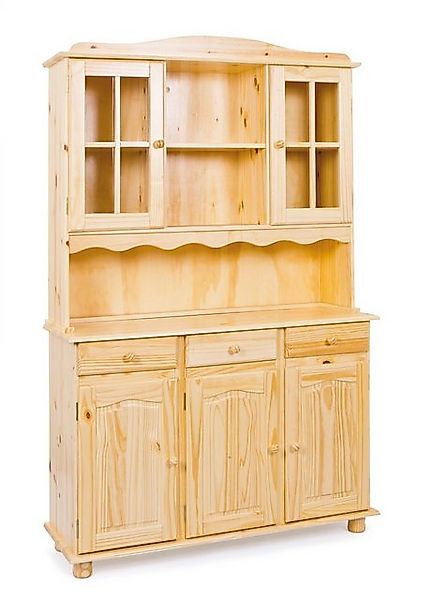 Inter Link Buffet TOSCANA Kiefer Massivholz, viel Stauraum, natur lackiert, günstig online kaufen