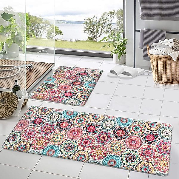 HOMELUX Badematte Badematte Badvorleger Badteppich Duschvorleger günstig online kaufen