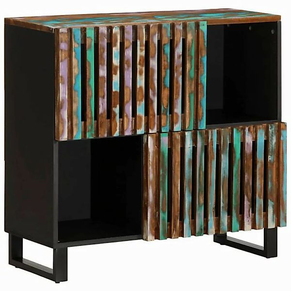 vidaXL Fächerschrank Sideboard 80x34x75 cm Massivholz (1-St) günstig online kaufen