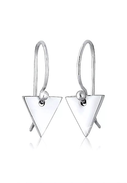 Elli Paar Ohrhänger "Dreieck Geo Minimal Trend 925 Silber" günstig online kaufen