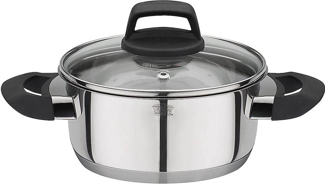 GSW Bratentopf "Como" 1 Stk. tlg. Edelstahl 18/8 günstig online kaufen