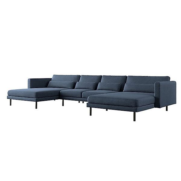 Friderik-EU Ecksofa DANI U-Form, Großes modulares Familiensofa für Wohnzimm günstig online kaufen