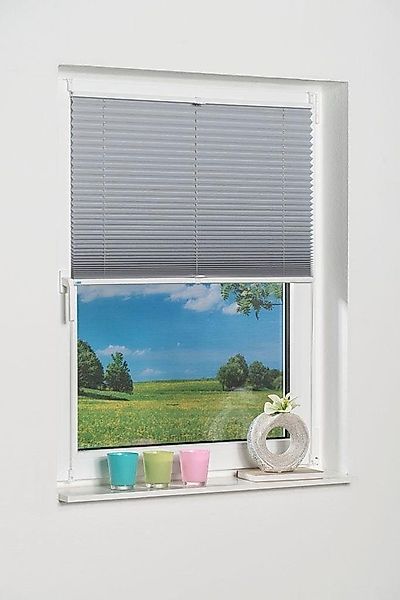 K-HOME Plissee "Klemmfix Pisa" verdunkelnd energiesparend ohne Bohren versp günstig online kaufen