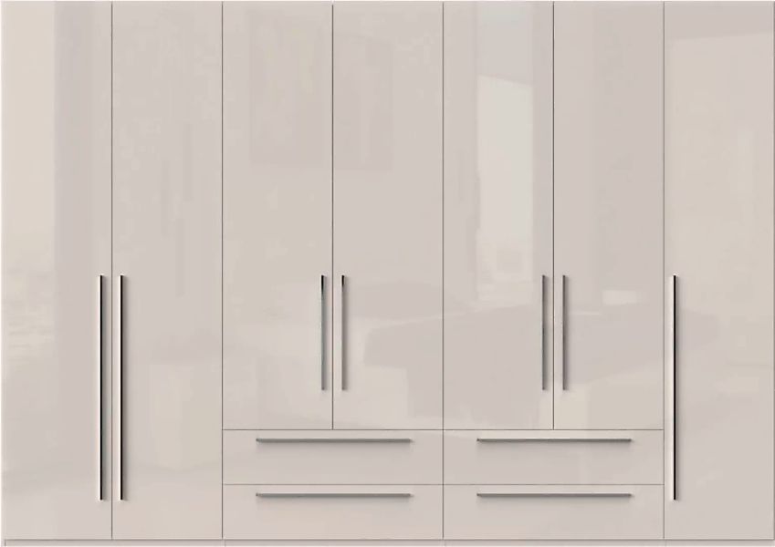 Places of Style Kleiderschrank "Piano", beige, UV lackiert hochglänzend, So günstig online kaufen