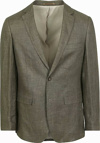 Suitable Blazer Leinen Panama Olivgrün - Größe 56 günstig online kaufen