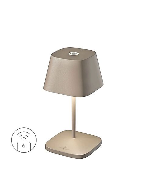 NEAPEL RC - Akku-Tischleuchte In- und Outdoor - inkl. Ladestation sand günstig online kaufen