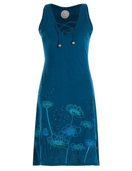 Vishes Tunikakleid Armloses Damen Longshirt-Kleid Mini-Kleid günstig online kaufen