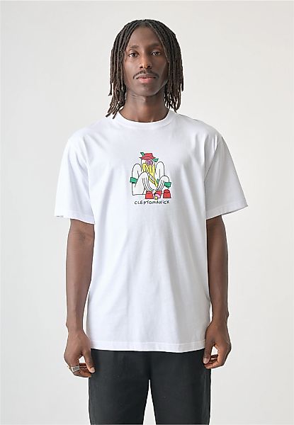 Cleptomanicx T-Shirt mit großem Frontprint günstig online kaufen