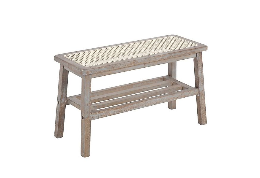 WAHSON OFFICE CHAIRS Schuhbank Rattan-Küchenbank als Sitzbank, Schuhbank fü günstig online kaufen