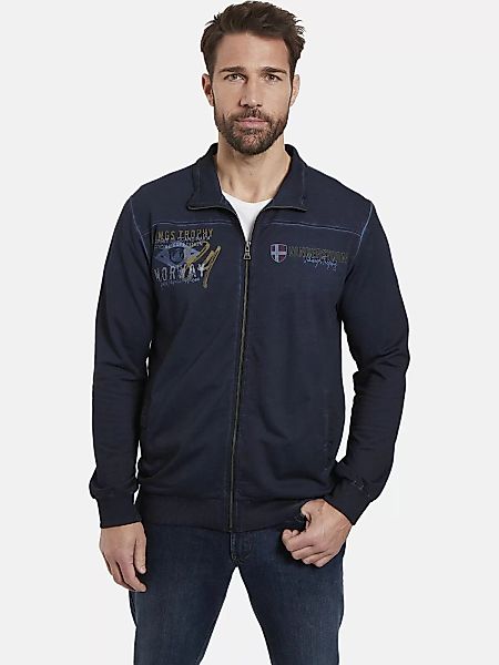 Jan Vanderstorm Sweatjacke "Sweatjacke SIVID" günstig online kaufen