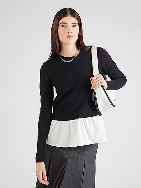 Vero Moda Rundhalspullover VMJOSE (1-tlg) Volant günstig online kaufen